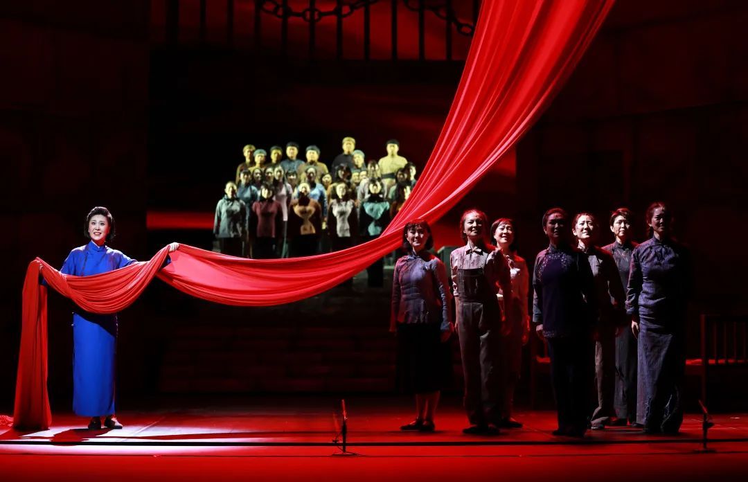 红色经典再现新貌歌剧江姐线上精彩上演