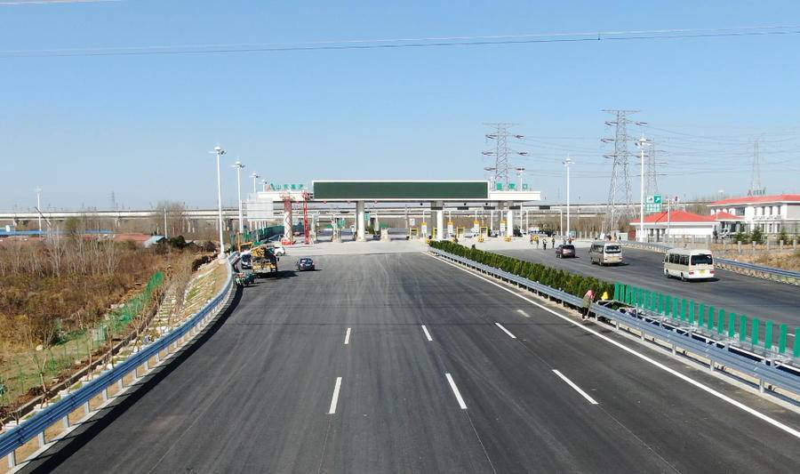 董梁高速公路董家口至沈海高速段项目顺利通过交工验收|高速公路_新浪