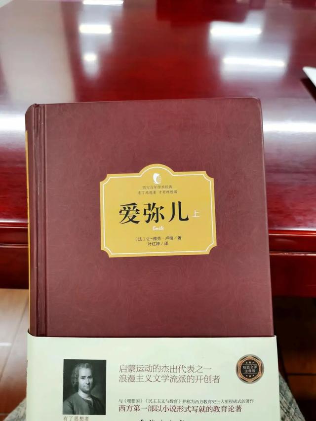 讓我感受最多對我影響最大的一本書盧梭愛彌兒