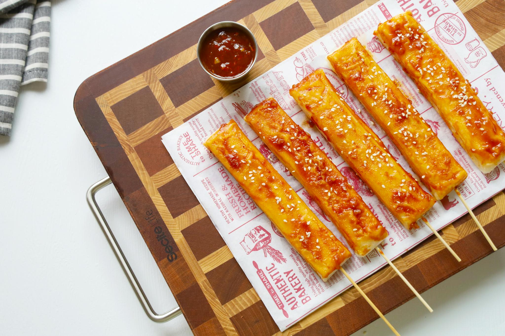 长队的网红脆皮年糕在家轻松就能做实惠便宜好吃到不行