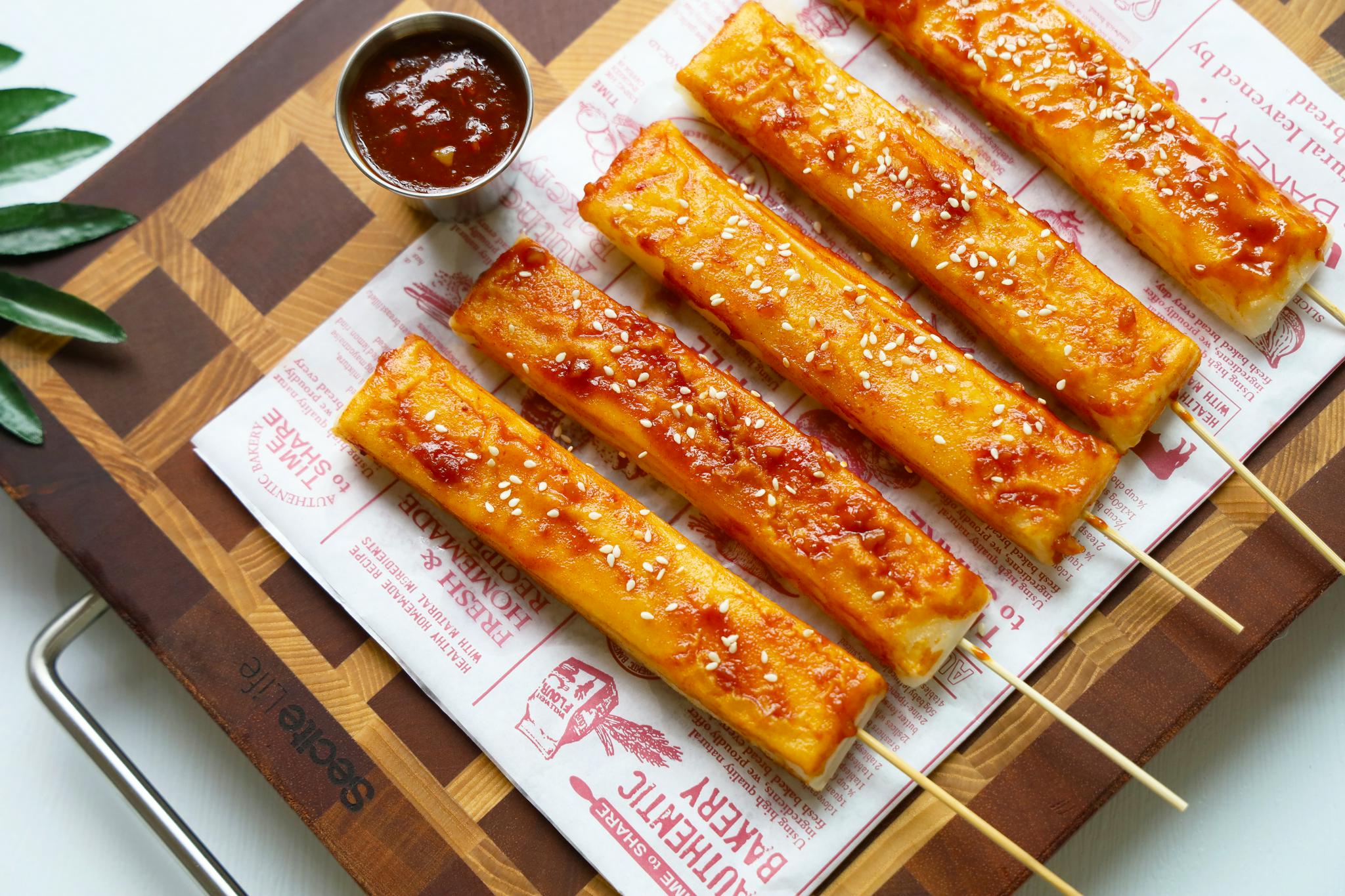 长队的网红脆皮年糕在家轻松就能做实惠便宜好吃到不行