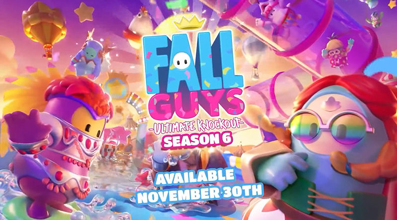 《糖豆人:终极淘汰赛》官方公布了第六赛季的宣传片