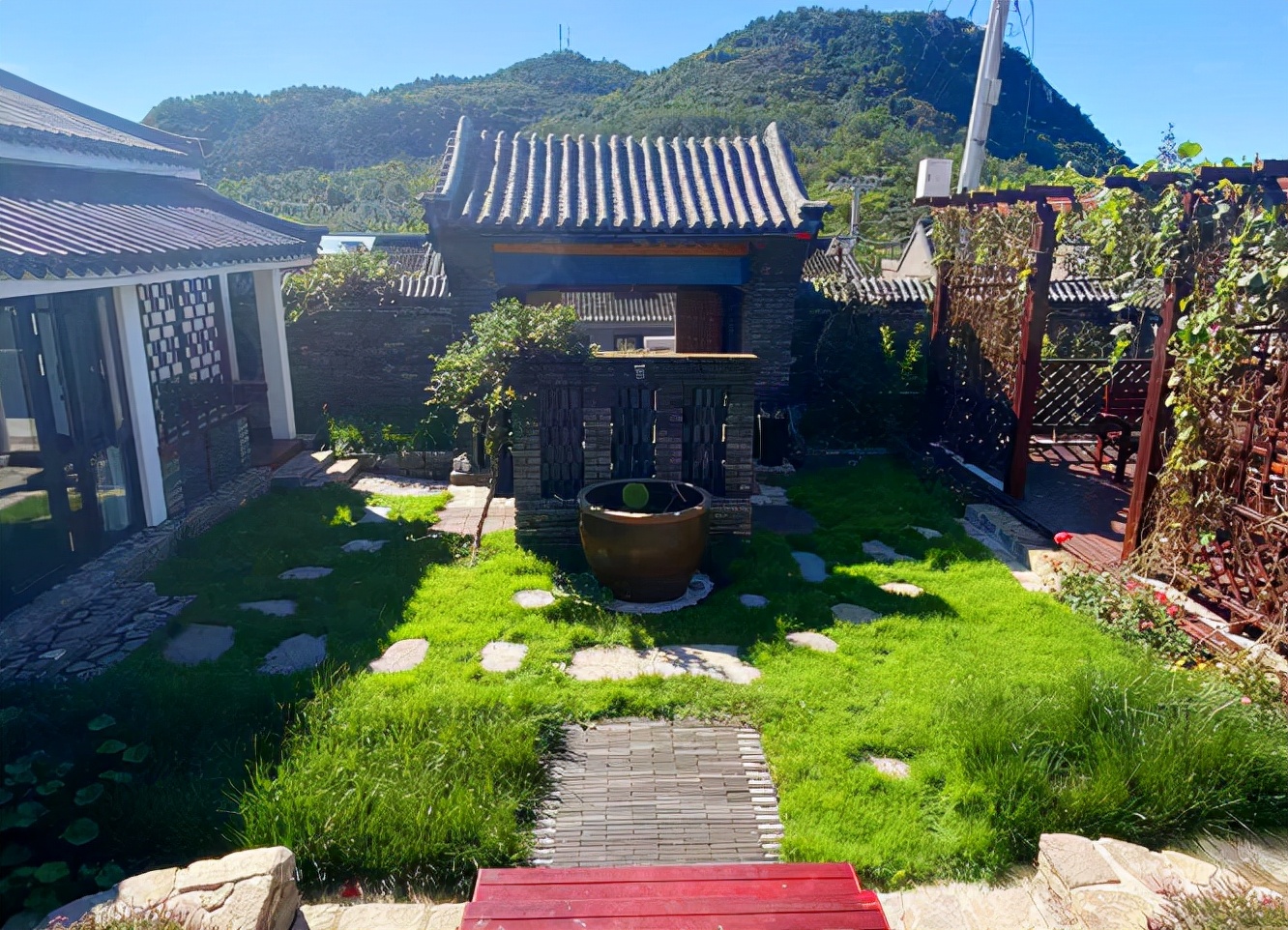 天津蓟县西井峪民宿旅游住宿哪家好后院精品民宿