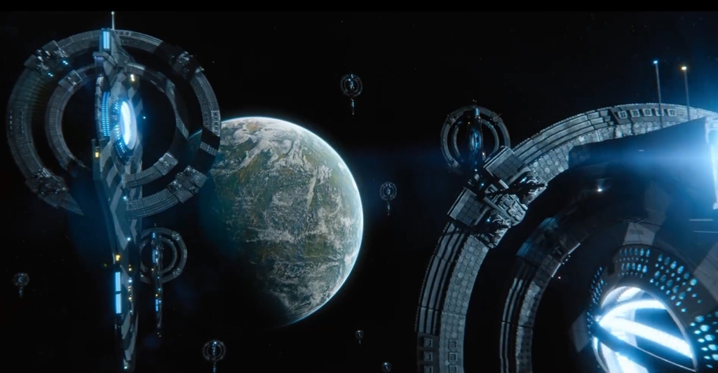 《基地》讲述了在统治银河系达一万两千年之久的银河帝国逐渐走向衰亡