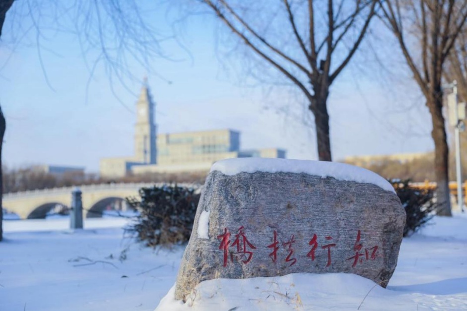 【雪落象牙塔】哈师大:冰天雪地换新颜