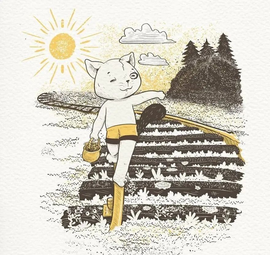 “社恐”艺术家画了一只独处的猫,引起网友共鸣:仿佛看到自己休闲区蓝鸢梦想 - Www.slyday.coM “社恐”艺术家画了一只独处的猫,引起网友共鸣:仿佛看到自己休闲区蓝鸢梦想 - Www.slyday.coM