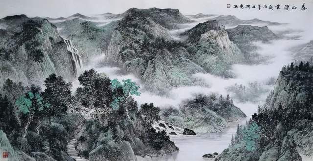 燕赵四杰梁兴艺艺术作品赏析