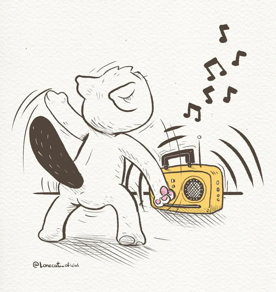 “社恐”艺术家画了一只独处的猫,引起网友共鸣:仿佛看到自己休闲区蓝鸢梦想 - Www.slyday.coM “社恐”艺术家画了一只独处的猫,引起网友共鸣:仿佛看到自己休闲区蓝鸢梦想 - Www.slyday.coM