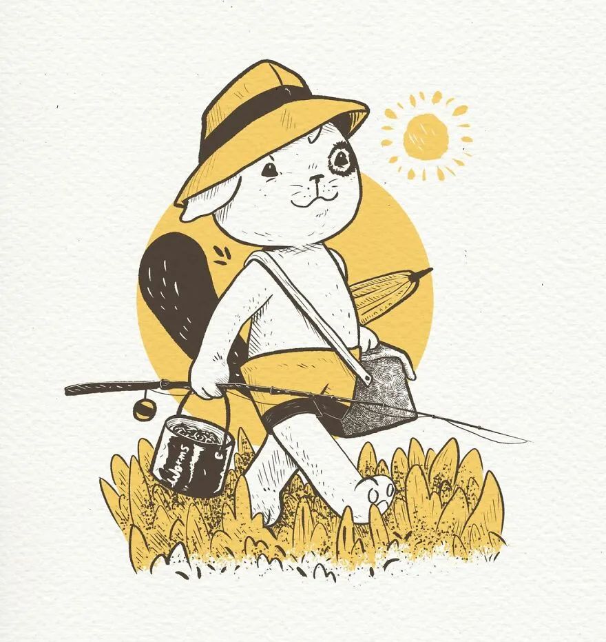 “社恐”艺术家画了一只独处的猫,引起网友共鸣:仿佛看到自己休闲区蓝鸢梦想 - Www.slyday.coM “社恐”艺术家画了一只独处的猫,引起网友共鸣:仿佛看到自己休闲区蓝鸢梦想 - Www.slyday.coM