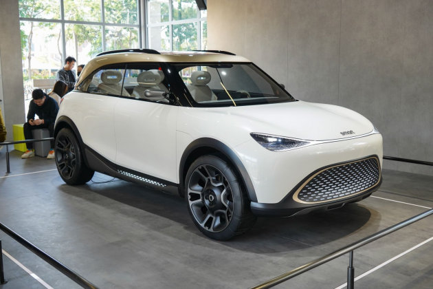 国内首秀:smart精灵1概念车