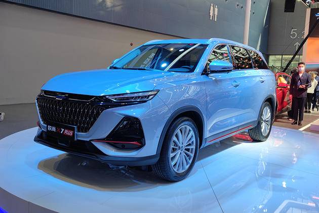 原创2021广州车展长安欧尚x7plus亮相