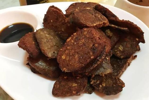 山西晋城美食阳城烧肝你吃过吗