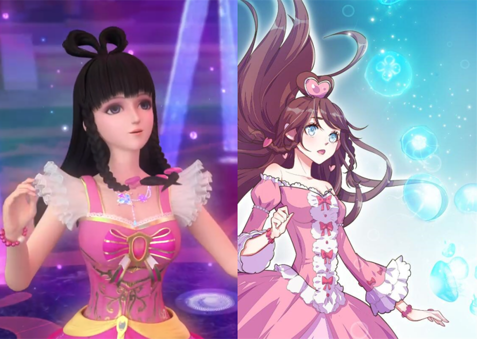 叶罗丽番外的漫画版角色冰公主神还原王默的造型太可爱了