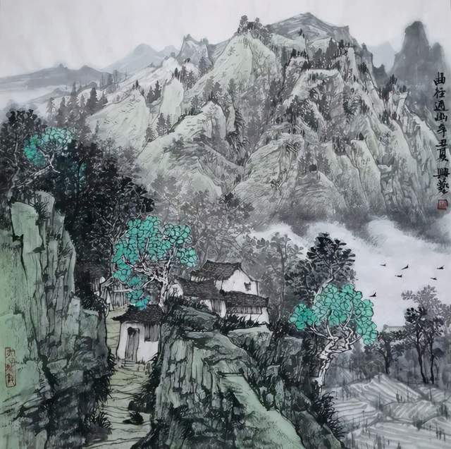 燕赵四杰梁兴艺艺术作品赏析