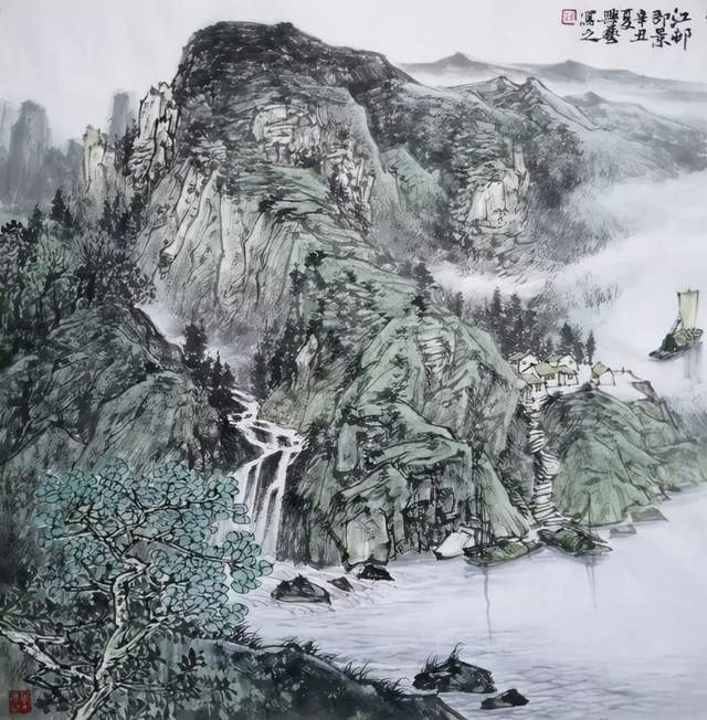 燕赵四杰梁兴艺艺术作品赏析