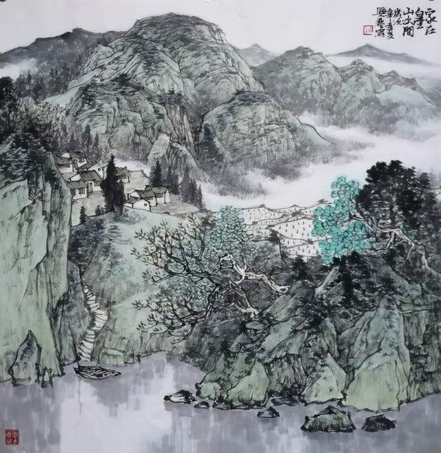 燕赵四杰梁兴艺艺术作品赏析