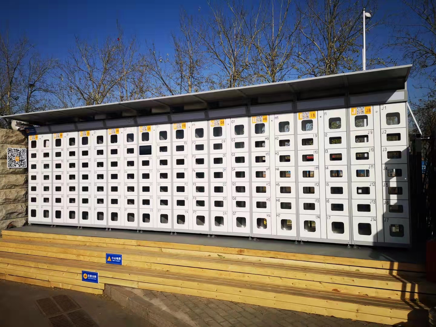 外卖取餐柜进中国农大,供师生长期免费使用|外卖_新浪新闻