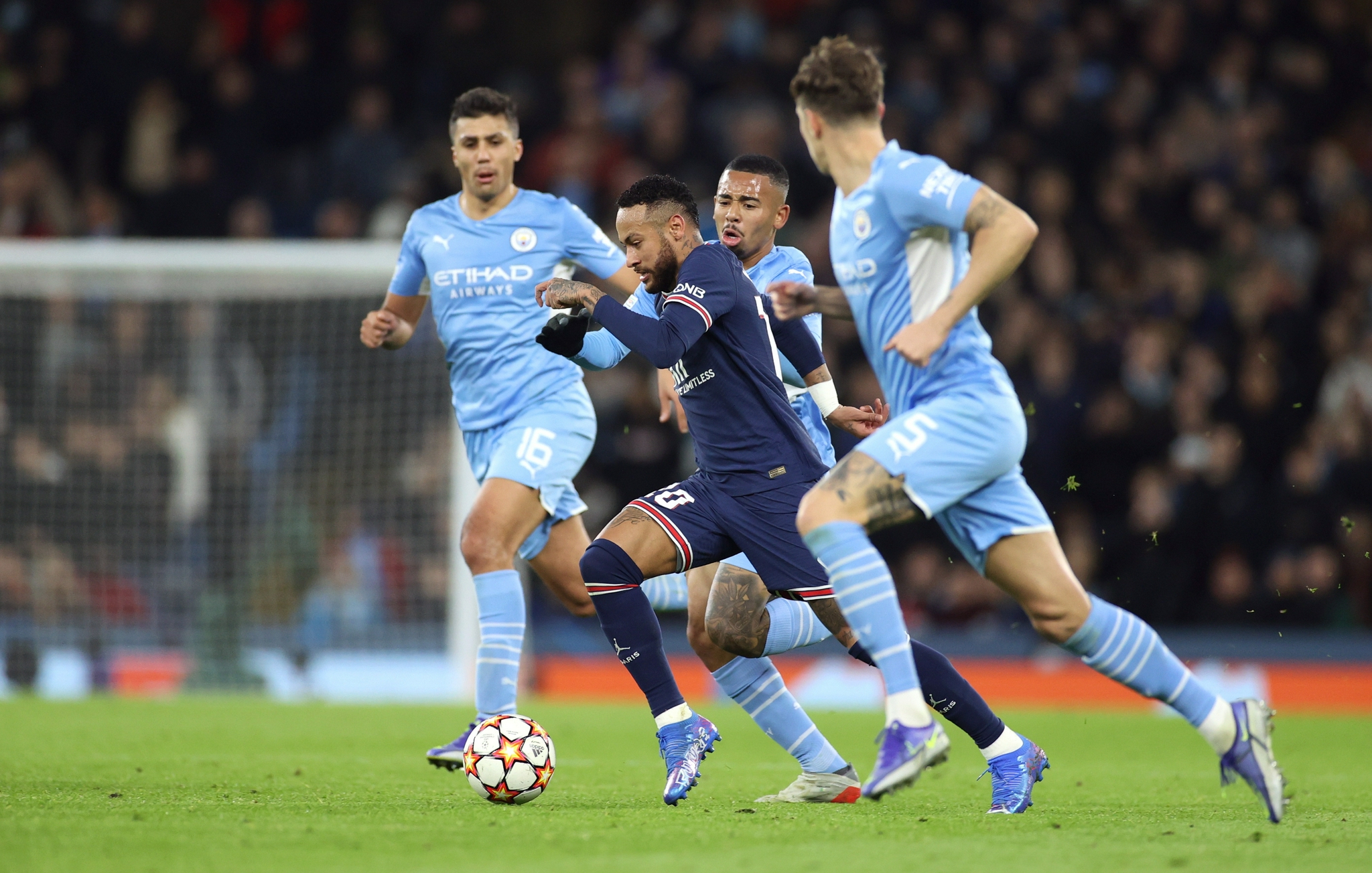 足球欧冠曼城胜巴黎圣日耳曼