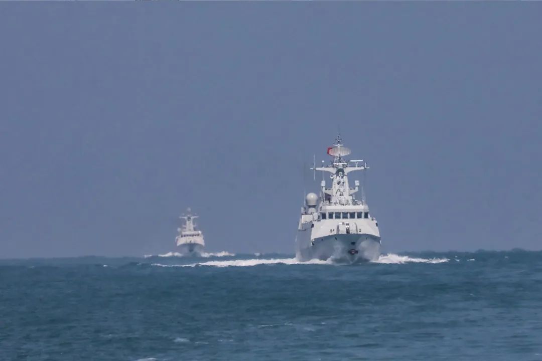 南部战区三舰齐发