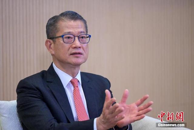 资料图:香港特区政府财政司司长陈茂波.中新社记者 陈永诺 摄