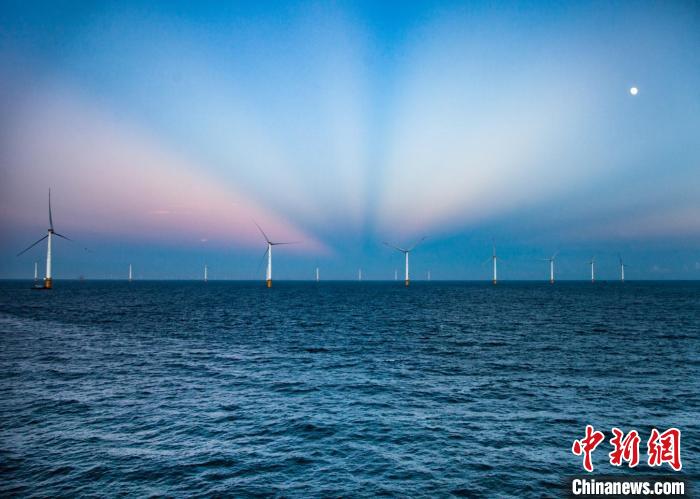广东汕尾后湖50万千瓦海上风电项目全部机组并网发电
