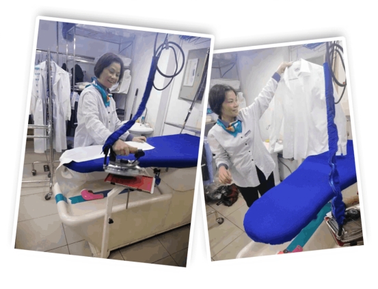 福奈特洗衣(上海世贸商城店)的一名店员被顾客点名休闲区蓝鸢梦想 - Www.slyday.coM