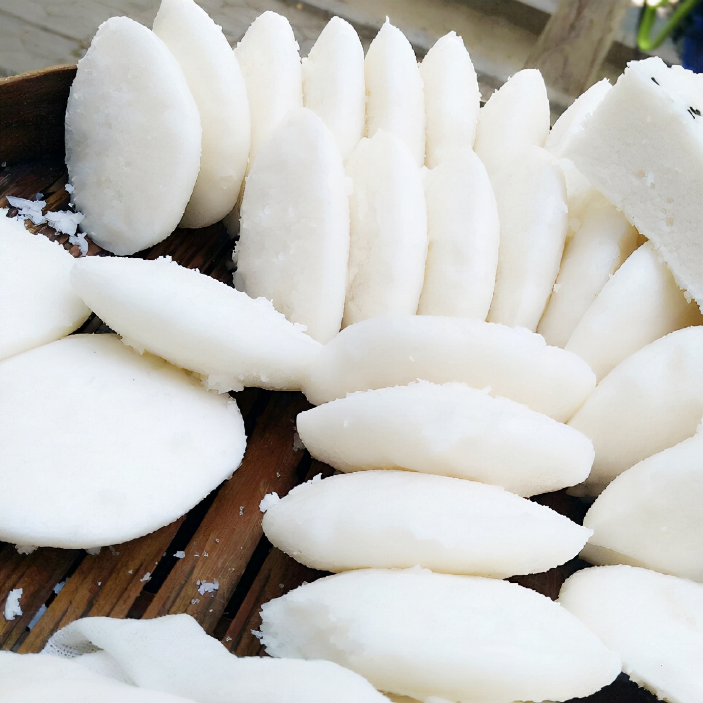 一种叫米浆粑粑的零食