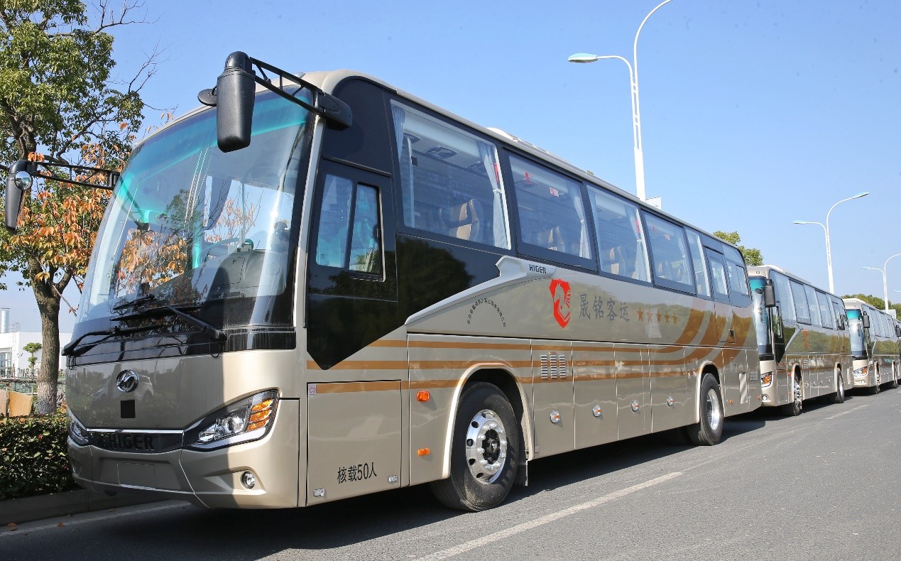 50辆苏州金龙纯电大巴进京!助力冬奥会绿色交通-新浪汽车