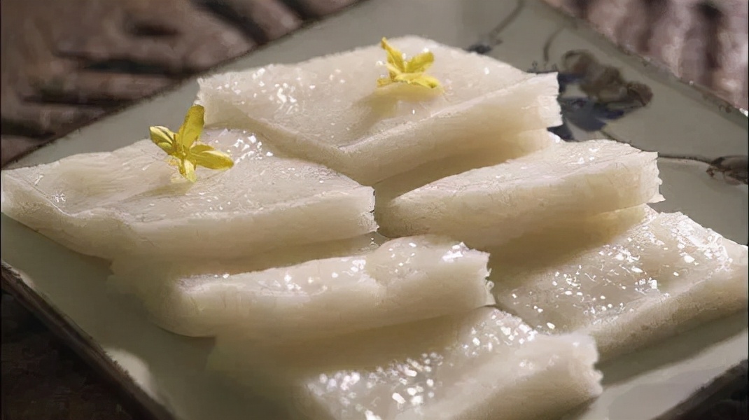 一种叫米浆粑粑的零食