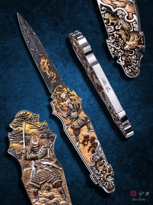2021美国顶级艺术刀展上的中国元素禹大帝