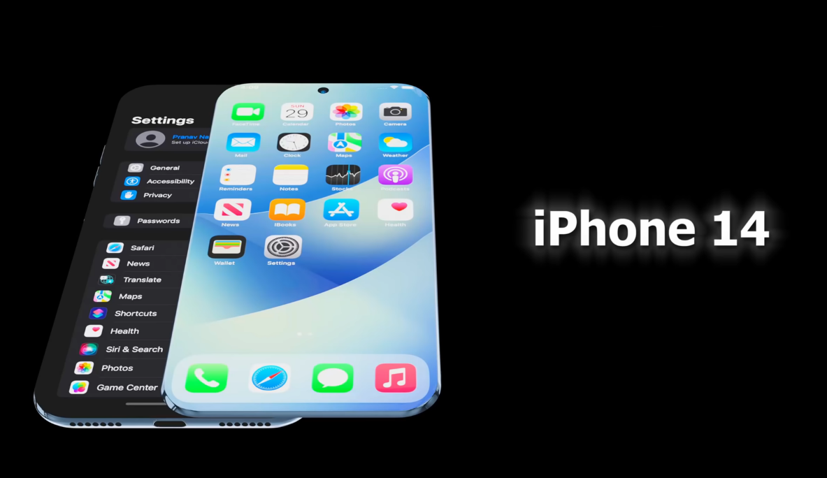 iphone14promax概念图a165000万镜头刘海变挖孔果粉喜欢吗