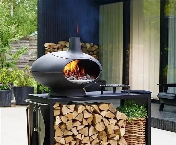 庭院火炉,温暖了整个冬天|火塘|火炉|庭院_新浪新闻