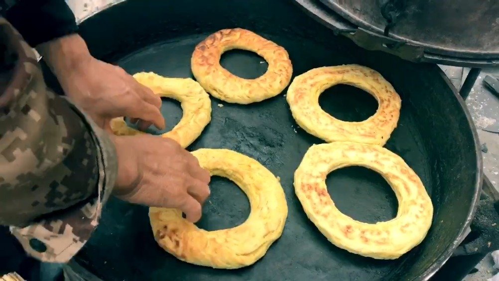 武山油圈圈香味扑鼻而来