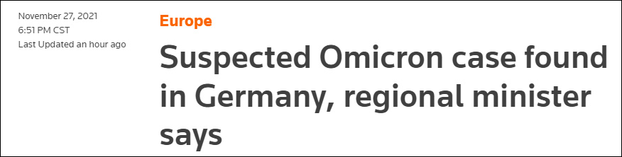 德国、捷克分别发现疑似“奥密克戎”病例，患者均到过非洲休闲区蓝鸢梦想 - Www.slyday.coM