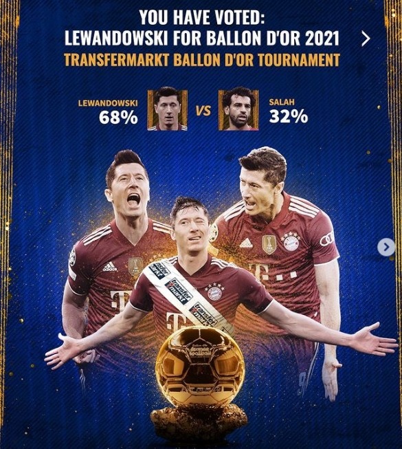 德转球迷票选2021年金球奖：莱万最终当选休闲区蓝鸢梦想 - Www.slyday.coM