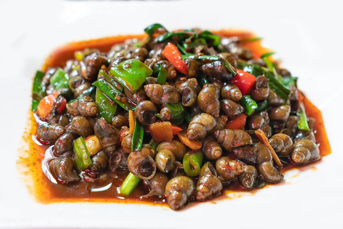 酱爆香香螺