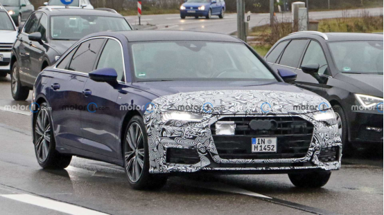 疑似2023款奥迪 a6 谍照曝光