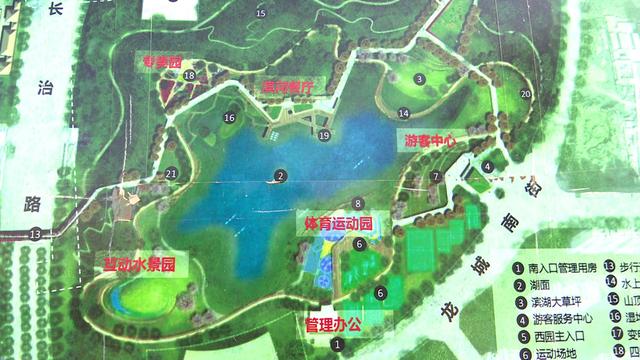 龙城公园首次亮相太原市南部又增加一座综合性公园