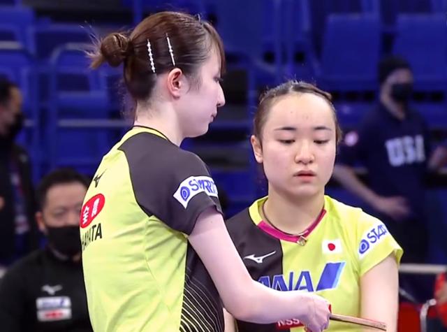 伊藤美诚大获全胜111吊打对手晋级女双半决赛迎战陈梦