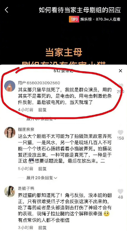 《当家主母》:群演称猫被电亡,拍戏当天就埋了休闲区蓝鸢梦想 - Www.slyday.coM 《当家主母》:群演称猫被电亡,拍戏当天就埋了休闲区蓝鸢梦想 - Www.slyday.coM