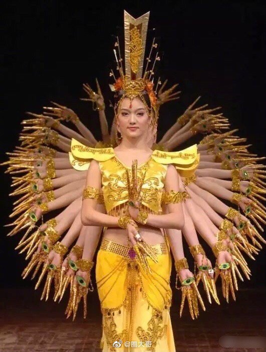 哇哦马嘉祺版的千手观音这手势整齐不失阳刚之气