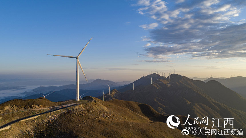 江西上犹草山风电"好风光"|双溪|江西省|赣州市_新浪新闻
