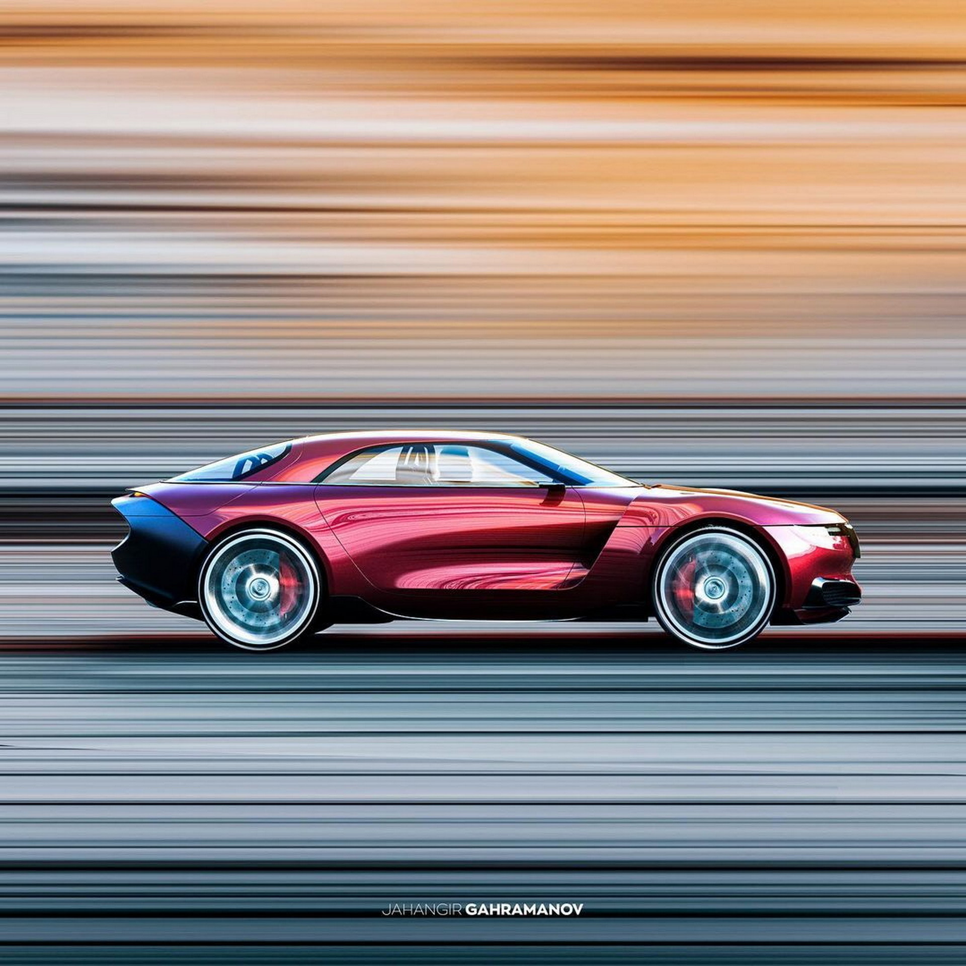 萨博的重生,独立设计师设想的电动旅行车-新浪汽车