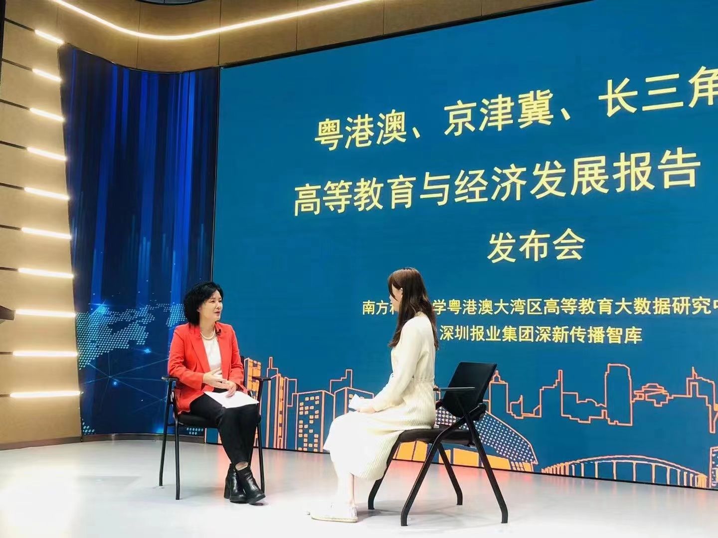 韩蔚接受记者专访韩蔚介绍,高等教育对区域发展的另一重要贡献体现为