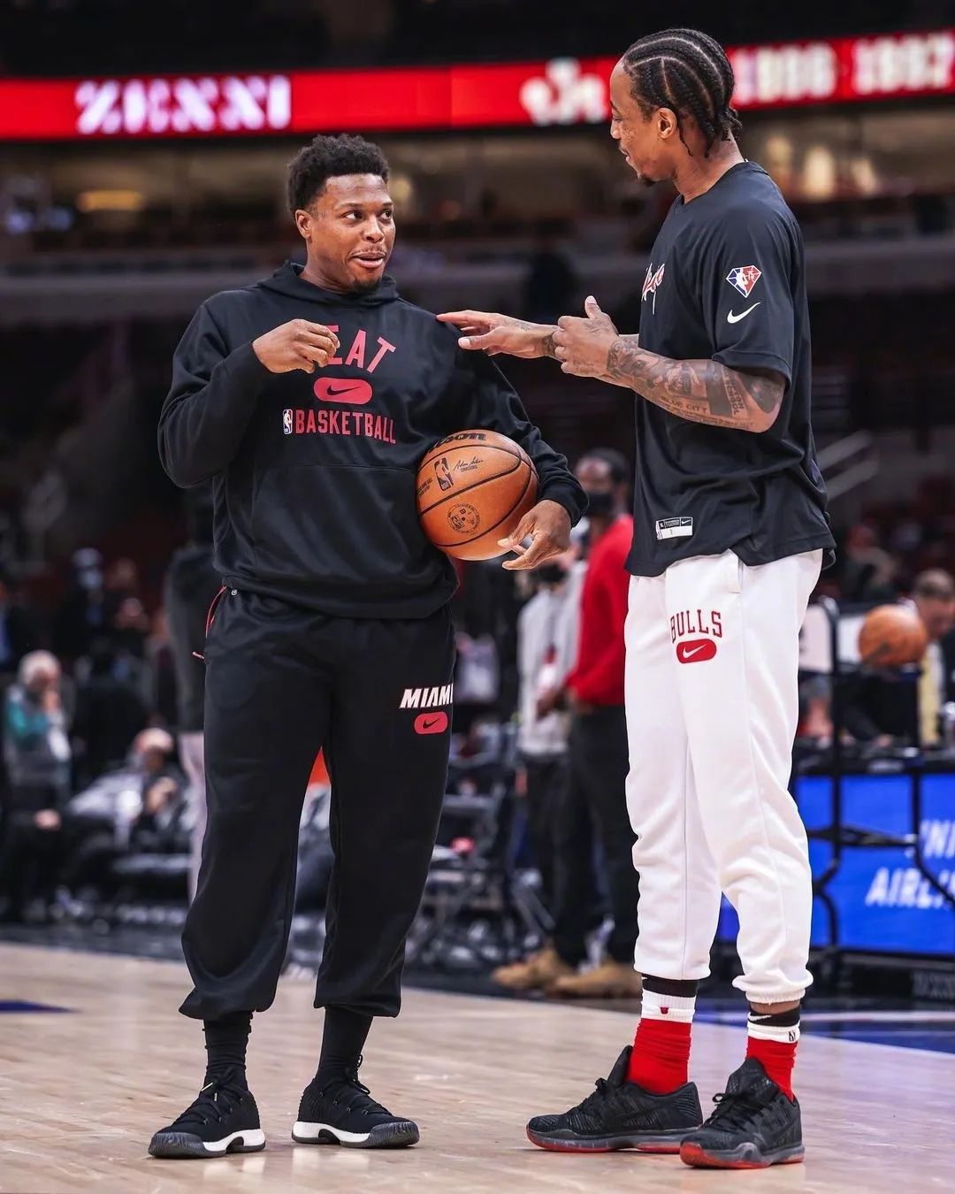 德罗赞和洛瑞这一抱让人泪目