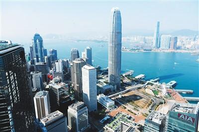 图为高楼林立的香港中环。新华社记者 王申摄
