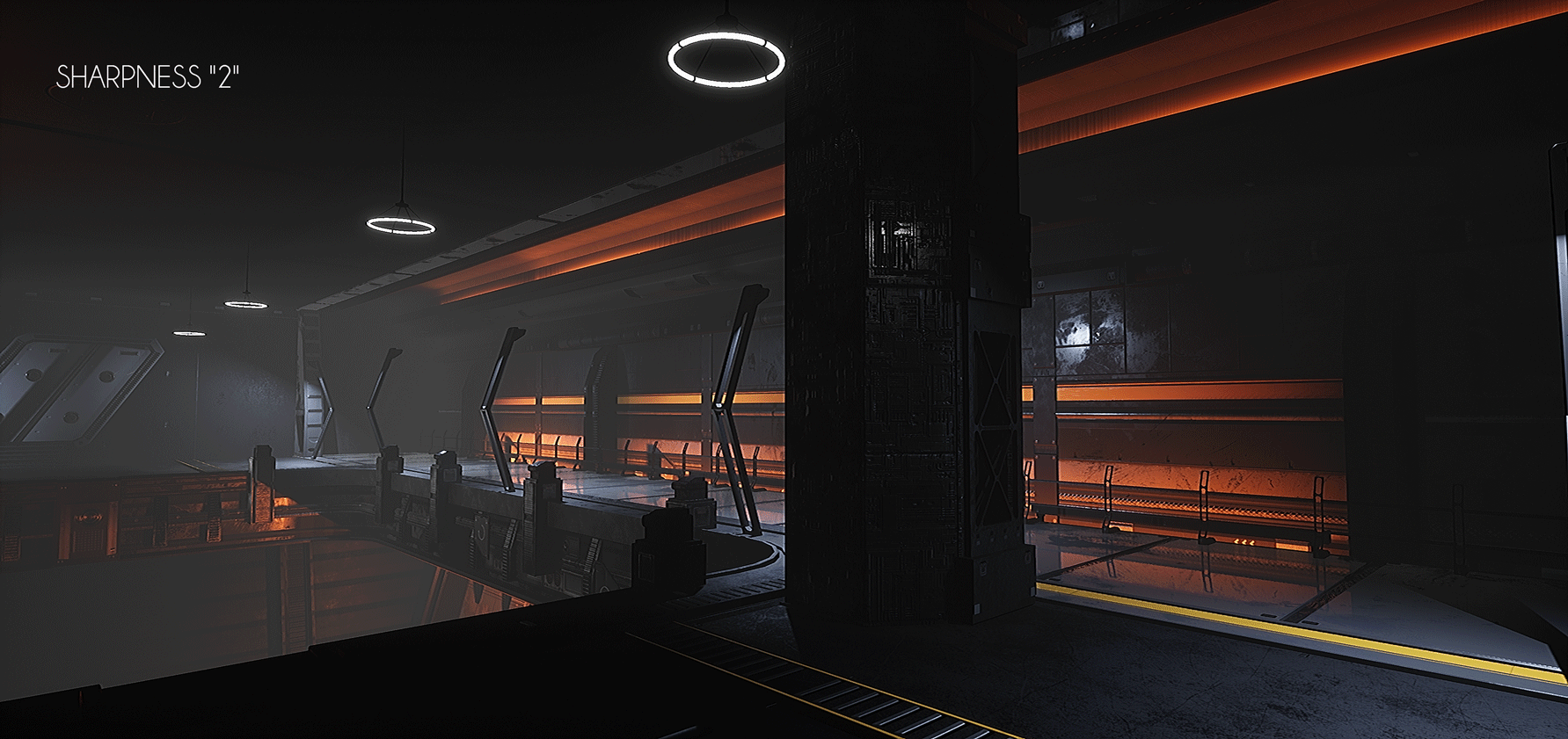 一个虚幻4制作的场景分享,模块化的科幻风地下实验室……|模块化|虚幻