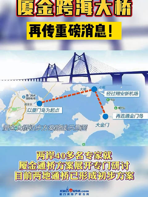 厦金跨海大桥再传重磅消息