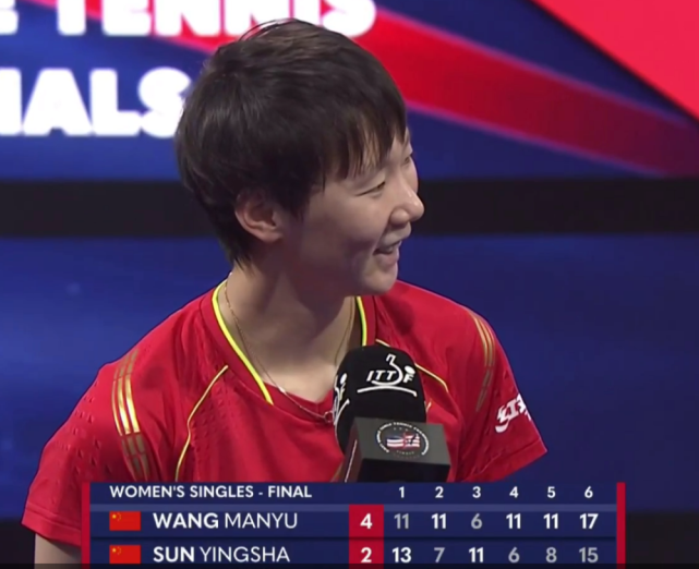 王曼昱夺冠后说错话，内疚得快哭了，邓亚萍指出孙颖莎两大不足休闲区蓝鸢梦想 - Www.slyday.coM