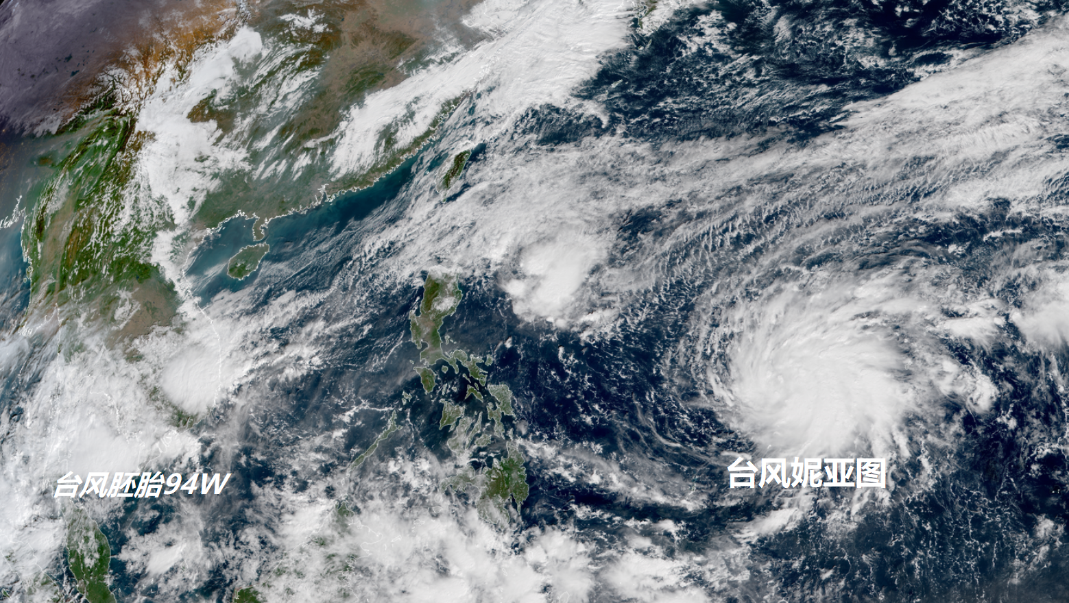 干燥台风妮亚图生成或达14级分析南方持续少雨广东滴雨不下